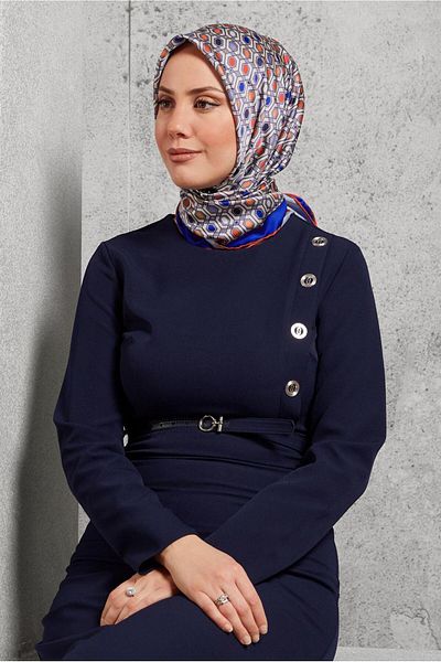 Alvina Alvina Patterned Scarf 8518