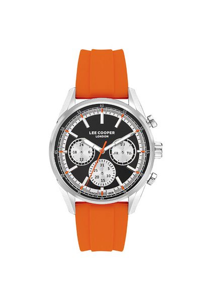 Lee Cooper Men's Multi Function Black Dial Watch - LC07987.357