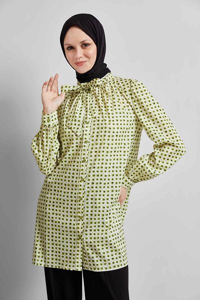 Alvina Patterned Tunic Model No: 45400