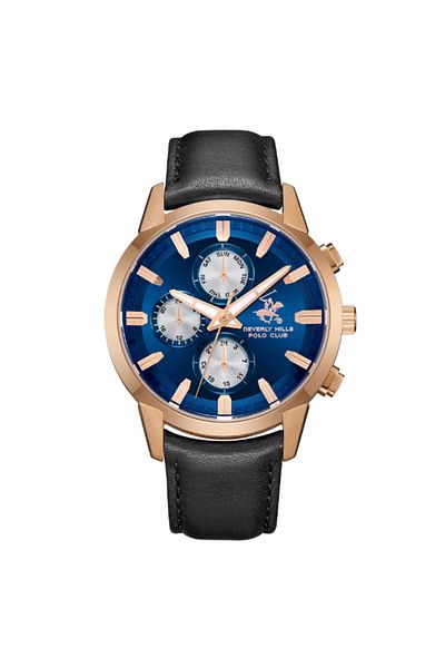 Beverly Hills Polo Club Men Multi Function Dark Blue Dial Watch - BP3666X.499