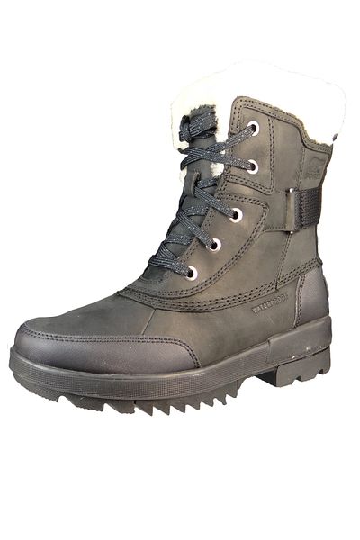 Sorel Damen Winterstiefel Stiefel Winterschuhe Torino II Parc Boot WP 1985801 Schwarz 010 Black Sea Salt