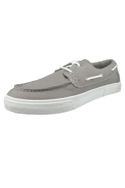 Timberland Herren Segel-/Bootsschuhe Halbschuhe Union Wharf 2.0 EK+ CA29FU TB0A29FU089 Grau Medium Grey Textil