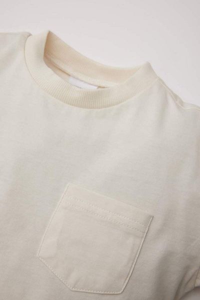 DeFacto Μπλουζάκι New Season Baby Boy Crew Neck Basic μασίφ κοντομάνικο μπλουζάκι