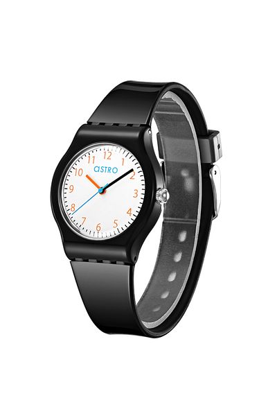 Astro Kids Analog White Dial Watch - A23812-PPBW