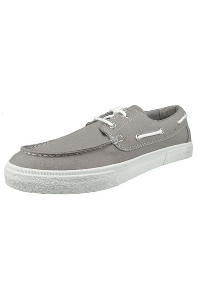 Timberland Herren Segel-/Bootsschuhe Halbschuhe Union Wharf 2.0 EK+ CA29FU TB0A29FU089 Grau Medium Grey Textil