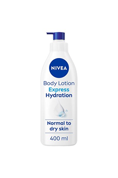 NIVEA NIVEA Body Lotion for Normal to Dry Skin, Express Hydration with 2x400ml