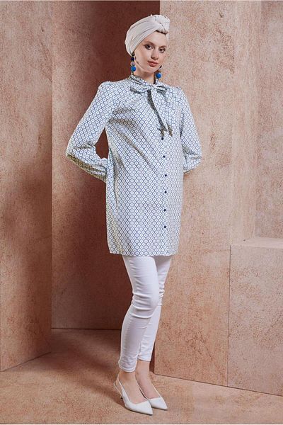 Alvina Patterned Tunic 44547