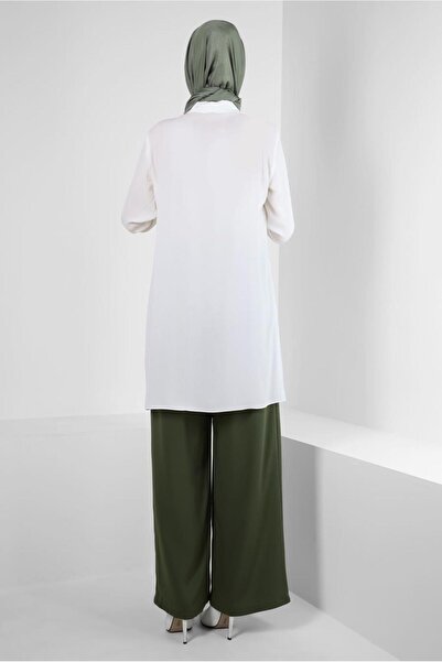 Alvina SHIRT COLLAR BUTTONED TUNIC 43855