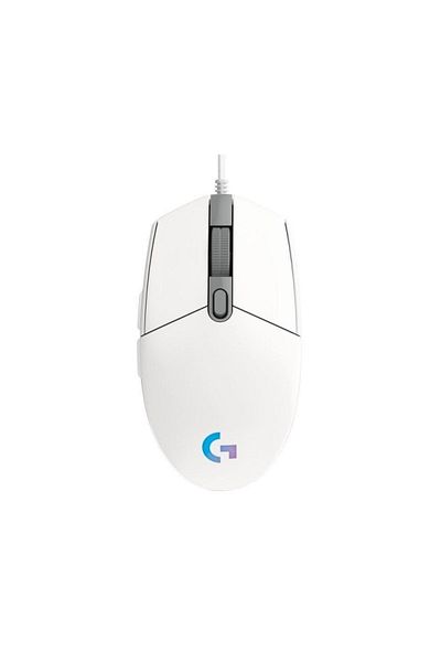 logitech ماوس ألعاب Txxc G203 Lightsync أبيض - سلكي، حديث جديد 987838