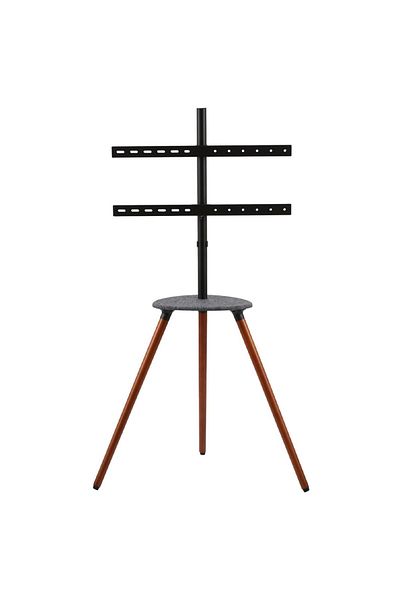 FlashHawk Easel TV Stand with Tripod Base for 45-65 inch Screen up to 40kg, Height Adjustable TV Stand
