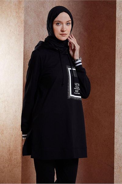 Alvina Summer Printed Tracksuit Tunic 45056