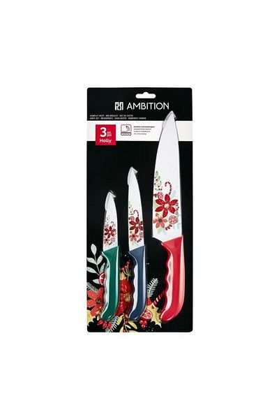 Ambition Knife set, 3 pieces, Holly