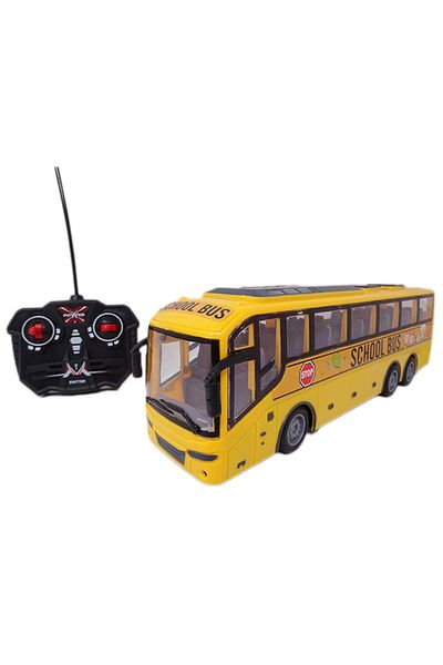 Salamandra SALAMANDRA KIDS® Full-Function Remote Control Plastic Toy School Bus