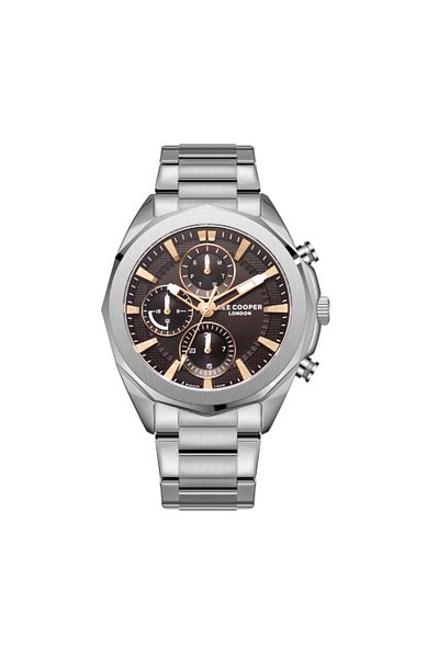 Lee Cooper LEE COOPER Men Multi Function Dark Brown Dial Watch - LC08005.360