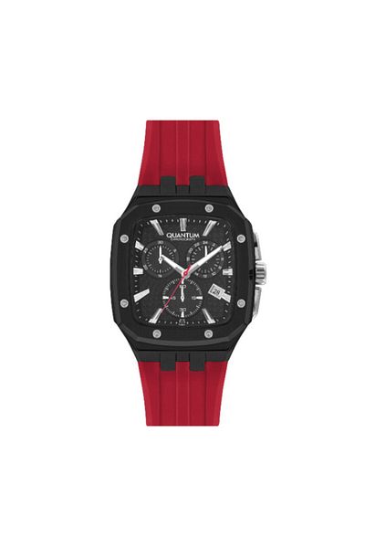Quantum Quantum Men's Chronograph Black Dial Watch - HNG1033.658