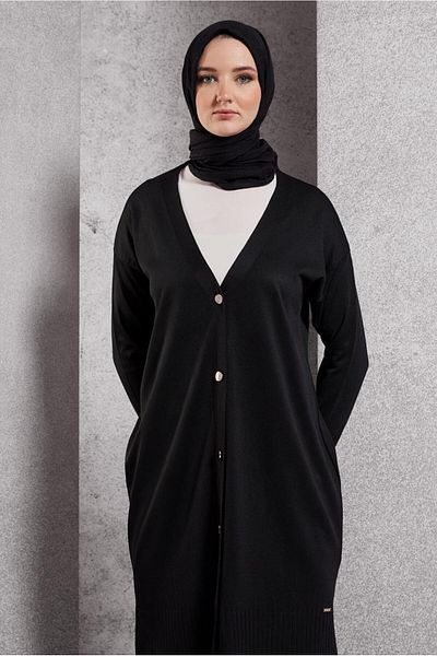 Alvina Cardigan lung de tricotaj model 45000
