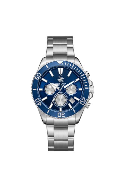 Beverly Hills Polo Club BEVERLY HILLS POLO CLUB Men Multi Function Dark Blue Dial Watch - BP3721X.390