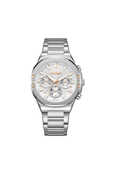 Lee Cooper Men Multi Function Silver Dial Watch - LC07991.330