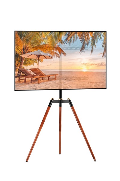 FlashHawk حامل تلفزيون ثلاثي القوائم لشاشة LCD LED مقاس 32-65 بوصة، حامل تلفز...