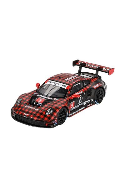 mini gt 1:64 Porsche 911 Gt3 R # 9 Gtd Pro Pfaff Motorsports Imsa 2023 Sebring 12 Hrs. Winner