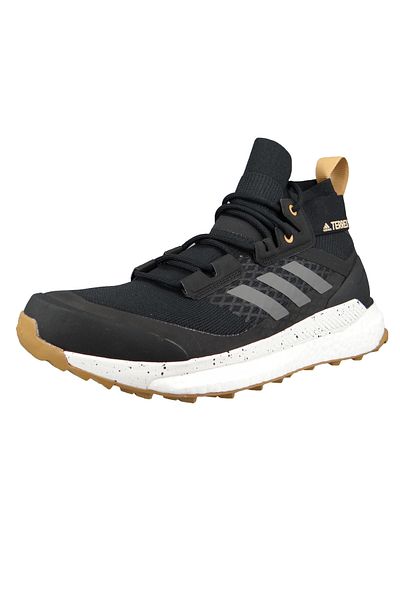 adidas Herren Halbschuhe Halbschuhe Wanderschuhe Terrex Free Hiker FY7330 Schwarz core black Textil/Synthe