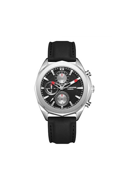 Lee Cooper Men Multi Function Black Dial Watch - LC07990.351
