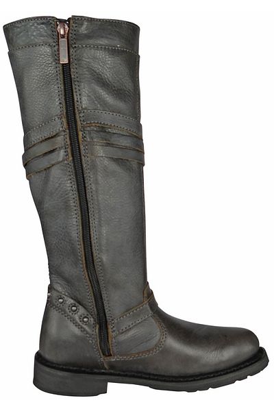 Harley Davidson Stiefel Damenstiefel Biker Boots D83660 Cyndie Slate Grau