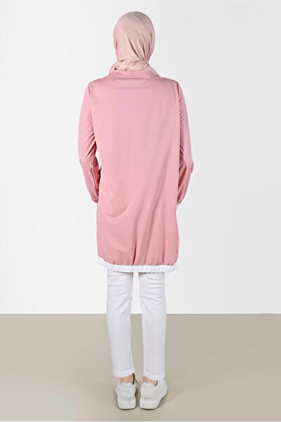 Alvina BASKI DETAYLI EŞOFMAN TUNİK 42653