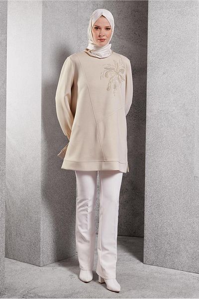 Alvina 45114 نموذج سترة رياضية منقوشة