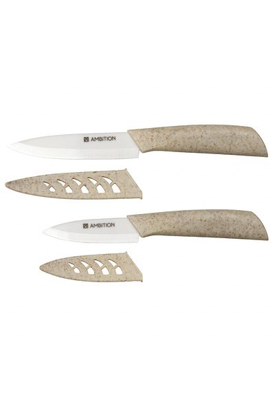 Ambition Knife set, 2 pieces, white, Skiv