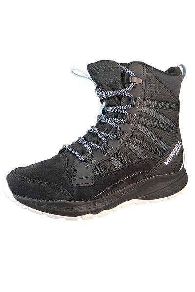 Merrell Damen Sportliche Stiefel Wanderschuhe Winterschuhe Bravada Edge 2 Thermo Mid WP J 036798   Schwarz Blac
