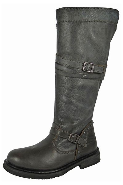 Harley Davidson Stiefel Damenstiefel Biker Boots D83660 Cyndie Slate Grau