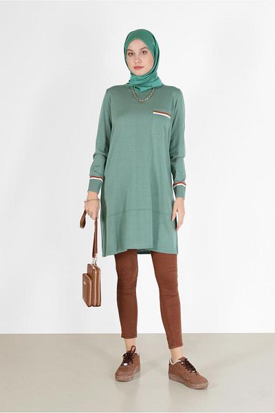 Alvina POCKET DETAILED KNITWEAR TUNIC 42013