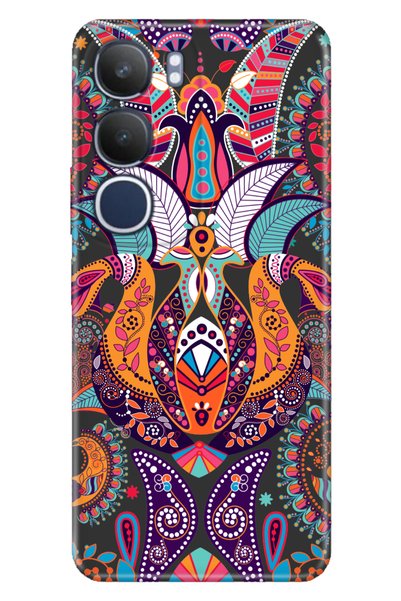 senada Case for Vivo Y19S Case Vivo Y19S Colorful Silicone Printed Tpu Mandal...