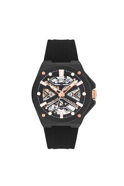 Slazenger ساعة سلازنجر للرجال أوتوماتيكية بمينا سوداء - SL.9.2265.1.05