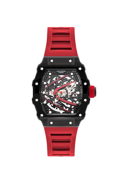 Lee Cooper Lee Cooper Men's Automatic  Silver Dial Watch - LC07980.658