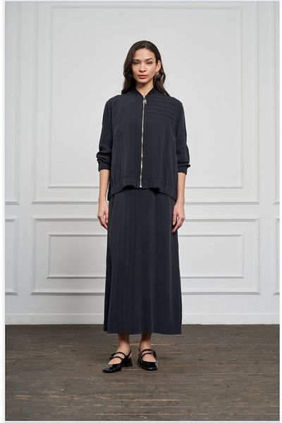 Nuss 1030 Sleeveless Inner Dress with Jacket Double Suit
