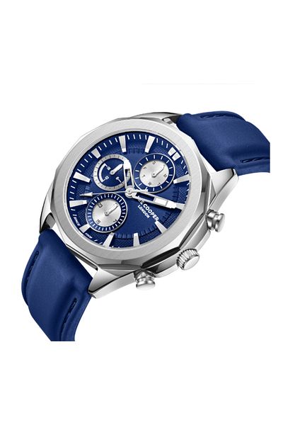 Lee Cooper Men Multi Function Dark Blue Dial Watch - LC07990.399