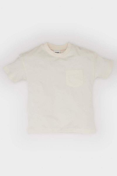 DeFacto Μπλουζάκι New Season Baby Boy Crew Neck Basic μασίφ κοντομάνικο μπλουζάκι