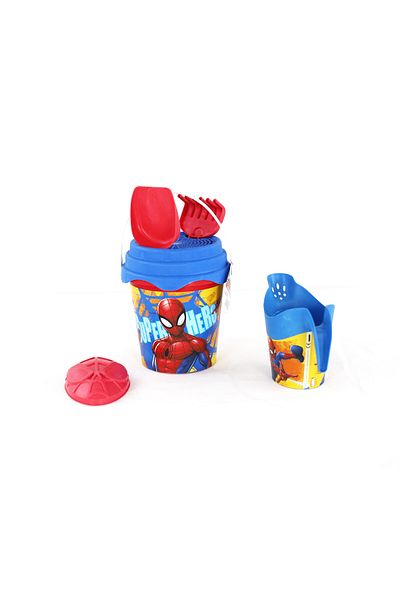 Mondo Spiderman Bio Bucket Set 17cm | Marvel | Beach and Water Toys | Sand Bucket | Summer Toys