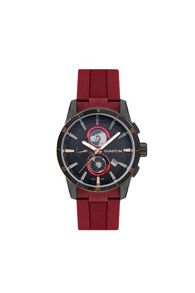 Quantum QUANTUM Men's Multi Function Black Dial Watch - ADG991.668