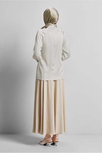 Alvina 44713 KUM SATEN BLUZ 38-44