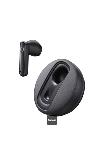 Baseus سماعة أذن لاسلكية ذكية أحادية الجانب من سي-مايك CM10 للسيارة - أسود عنقودي