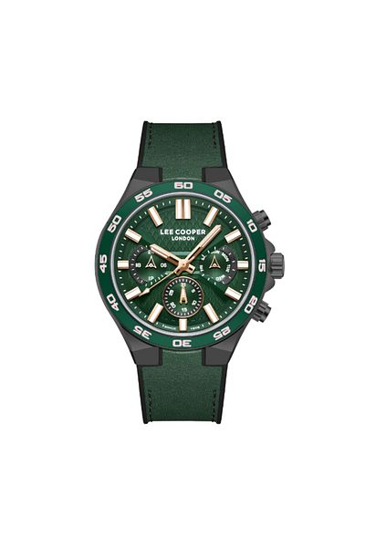 Lee Cooper LEE COOPER Men Multi Function Dark Green Dial Watch - LC08066.077