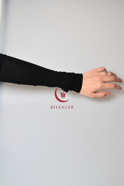 Bilenler كم عملي للحجاب من القطن الممشط - أكمام للصلاة