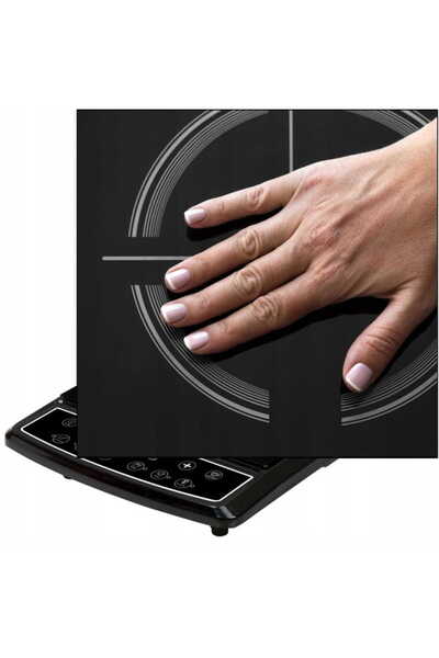 Floria Επαγωγική εστία Floria, 8 επίπεδα ισχύος, αυτόματη απενεργοποίηση, ισχύς 1500W ZLN8092