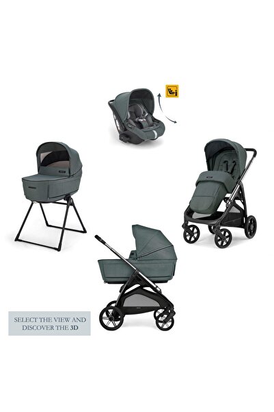 Inglesina Aptica Glam Bebek Arabası ve Darwin Recline Ana Kucaklı, Portbebeli...