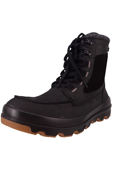 Kamik Damen Winterstiefel Stiefel Winterschuhe Snowgem WK2164 Schwarz BLK Black Leder/Synthetik mit ICEKI