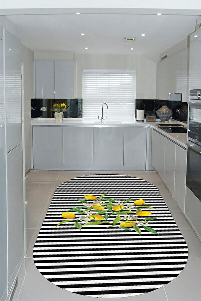 YTR HOME Dijital Baskı Yıkanabilir  Kolay Temizleni Leke Tutmaz Kaymaz Taban ...