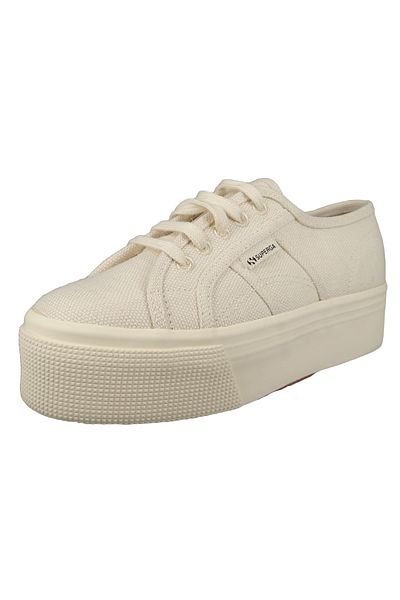 Superga Damenschuhe-sneaker S21159w 2790 Organiccottonhempw Textil Beige A00 Natural Beige